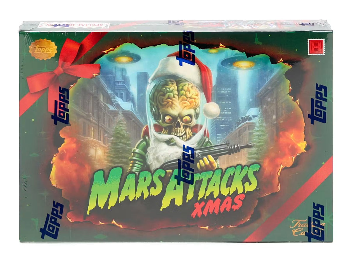 2026 Topps Mars Attacks Christmas Hobby Trading Cards LV