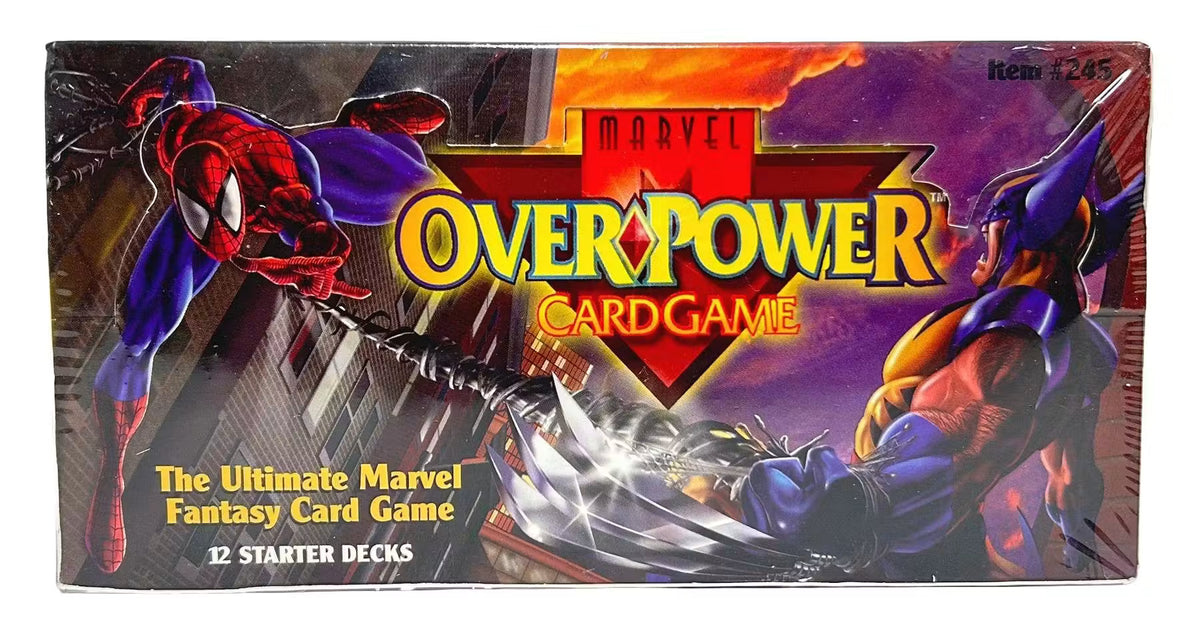 Marvel OverPower Base Set Booster Trading Cards LV