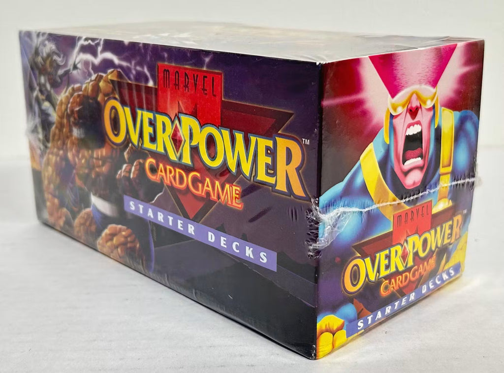 Marvel OverPower Base Set Booster Trading Cards LV