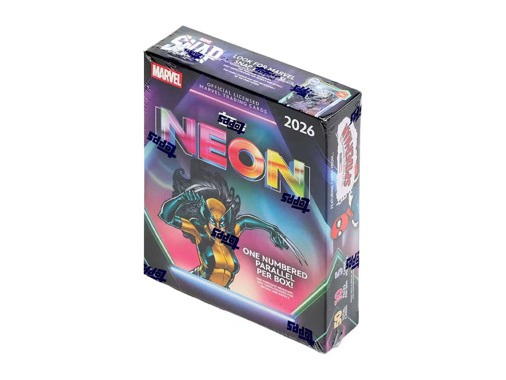 2026 Topps Marvel Neon Mega Trading Cards LV