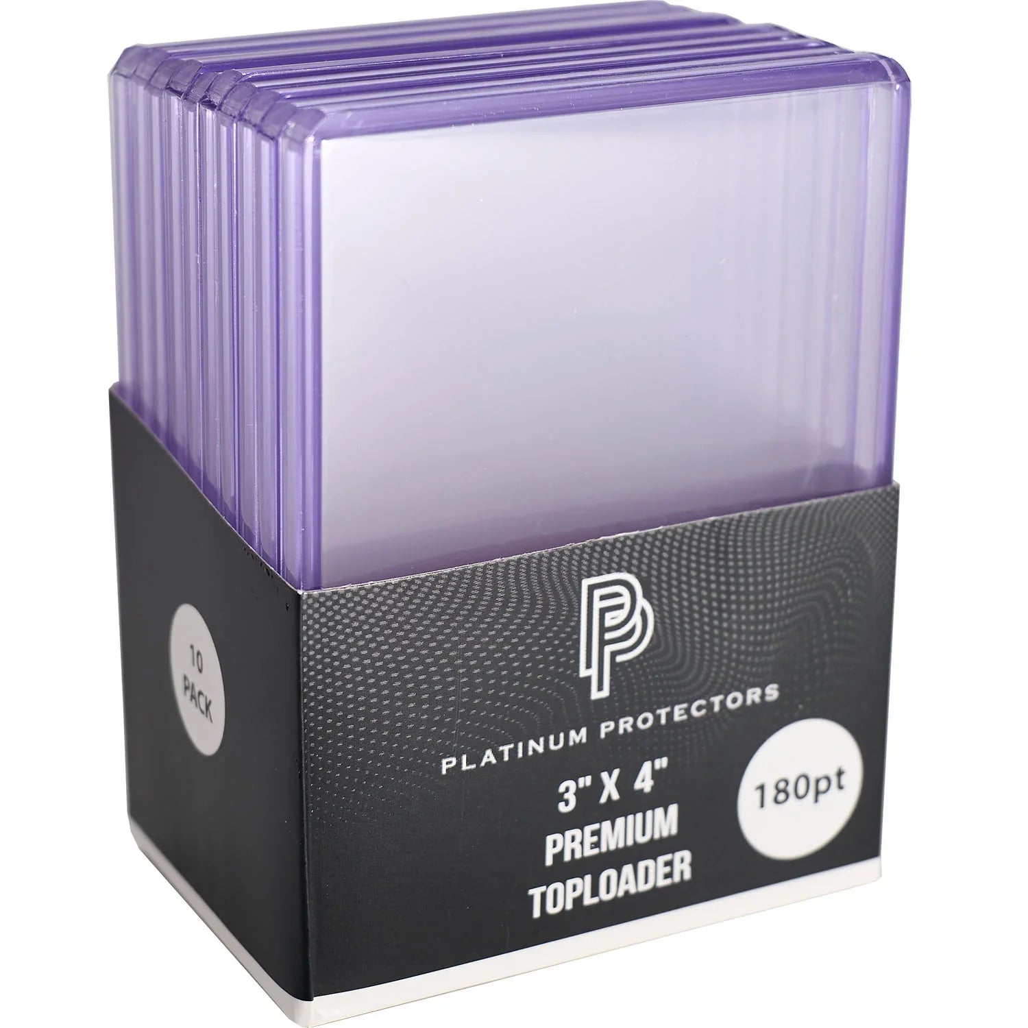180pt Toploaders — For Jumbo Patches & Booklet Cards (10-Pack)