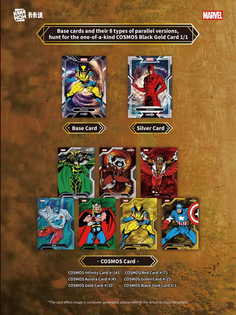 2025 Kakawow Marvel Cosmos Hobby Trading Cards