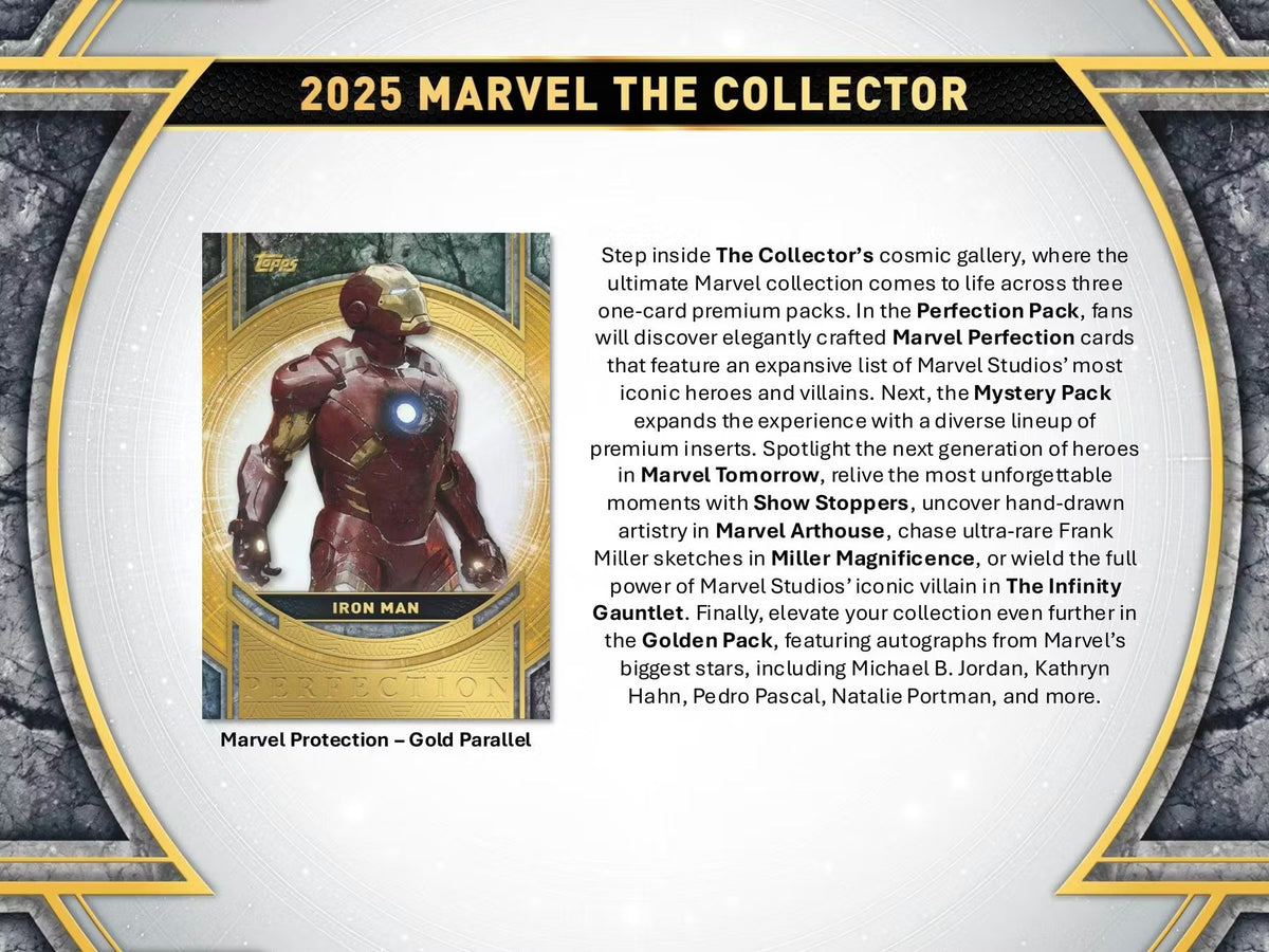 2025 Topps Marvel The Collector Hobby Trading Cards