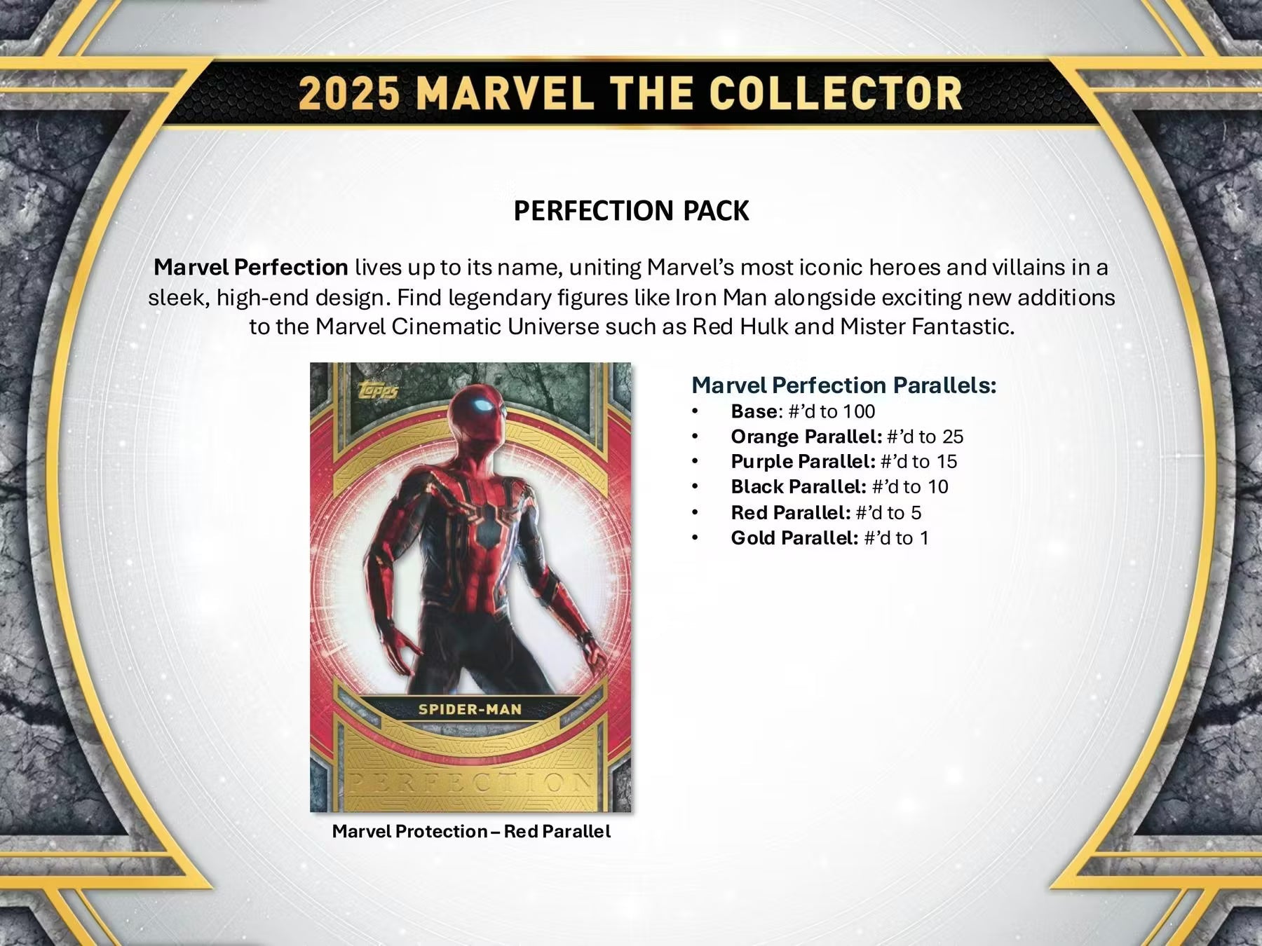2025 Topps Marvel The Collector Hobby Trading Cards