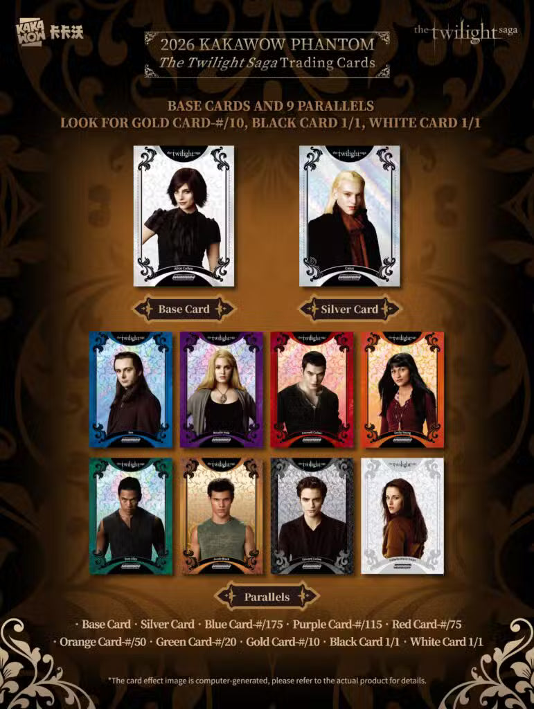 2026 Kakawow Phantom The Twilight Saga Hobby Trading Cards