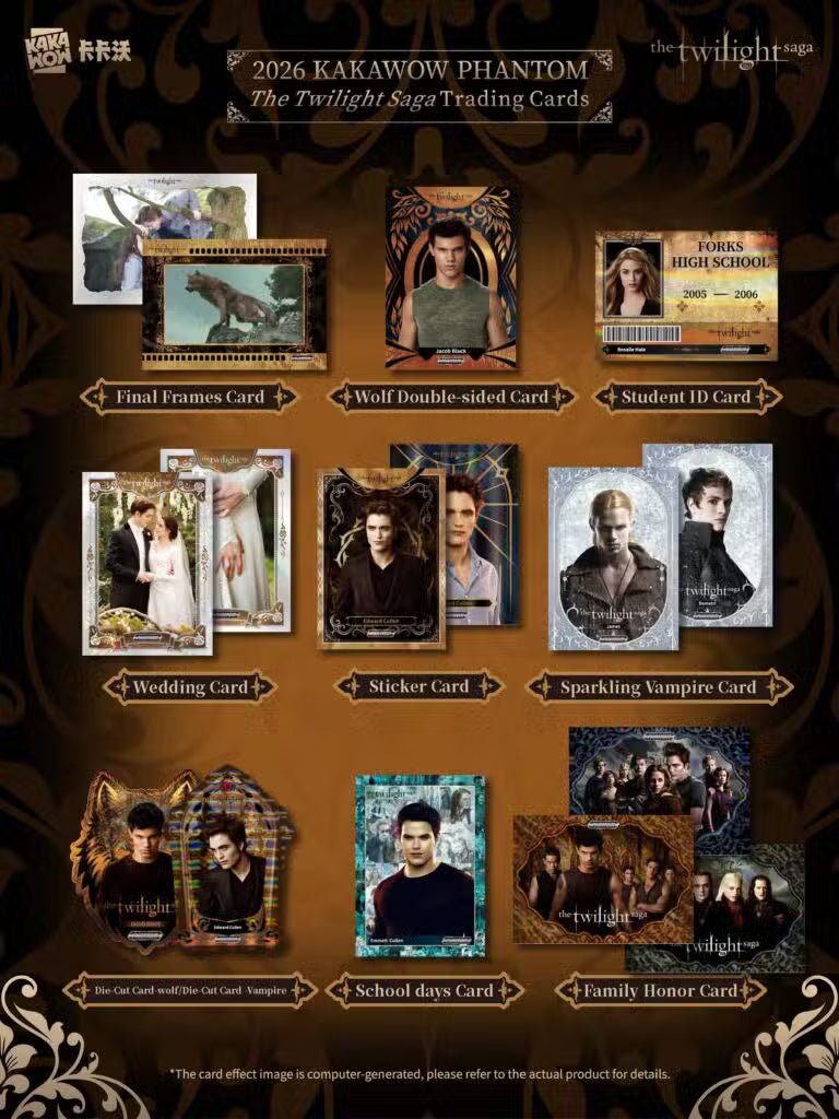 2026 Kakawow Phantom The Twilight Saga Hobby Trading Cards