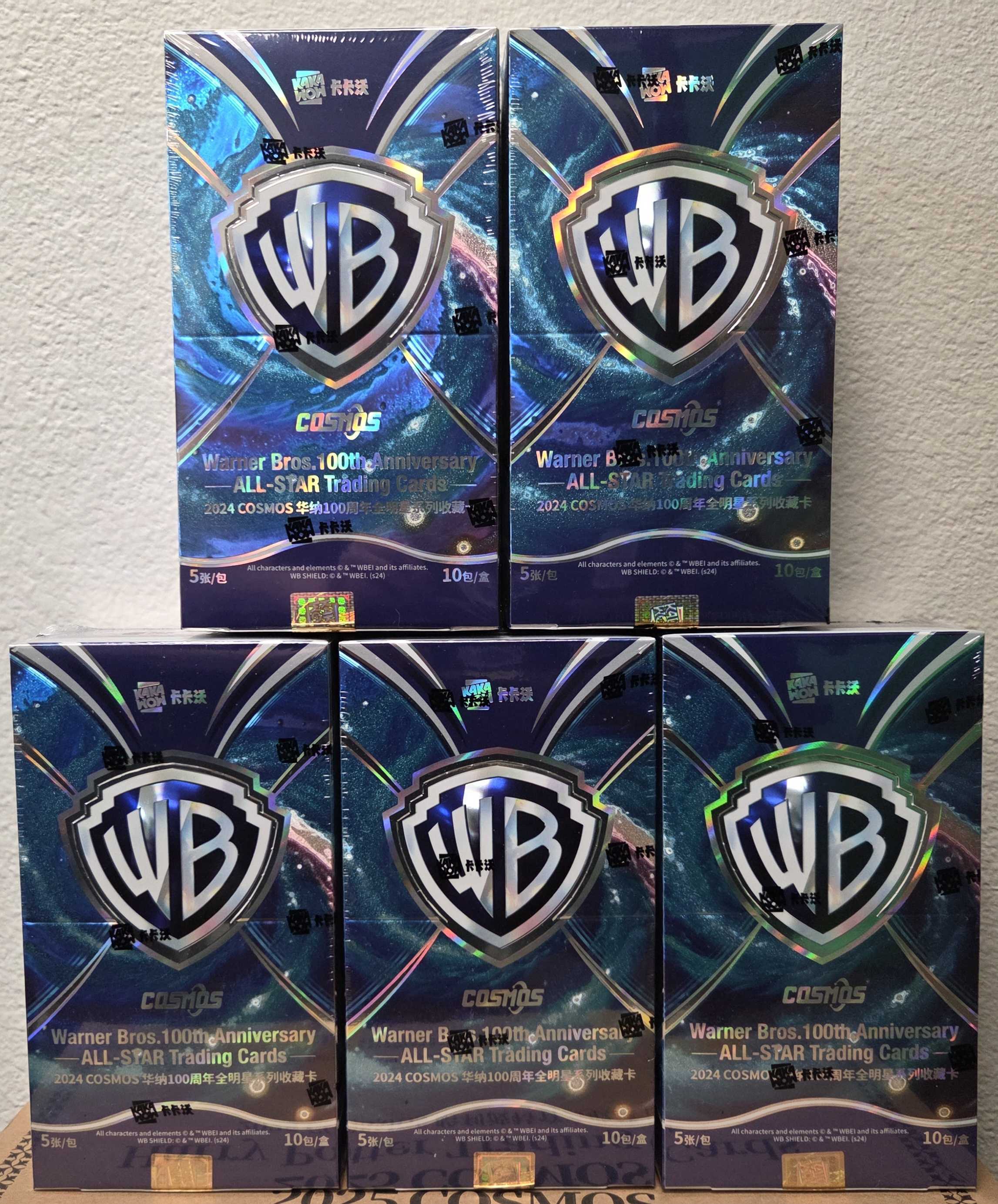 CARDWOW PYC BREAK 003 WARNER BROS COSMOS 5 Box