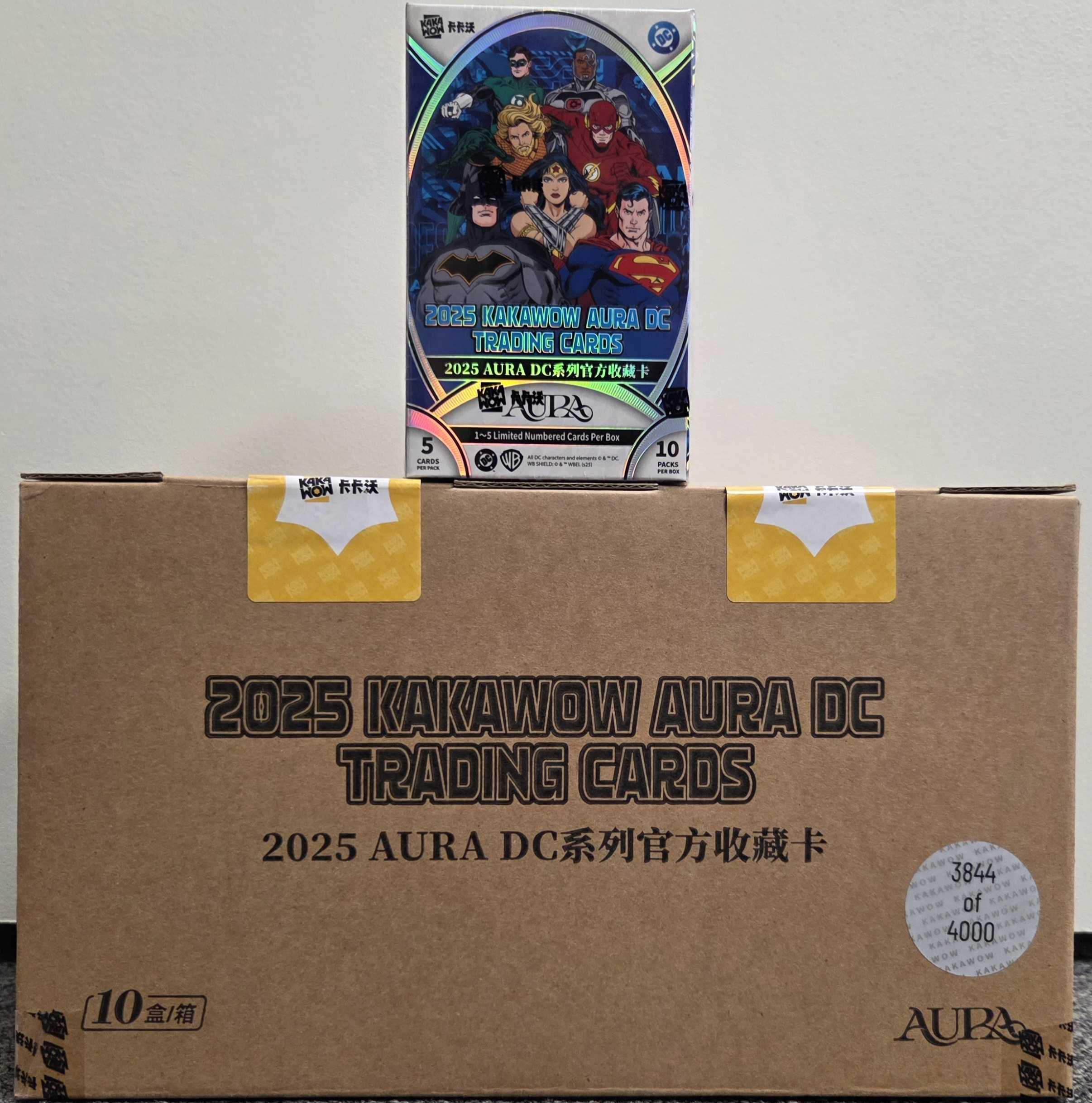 DC PYC BREAK 008 2025 Kakawow DC AURA 10 Box