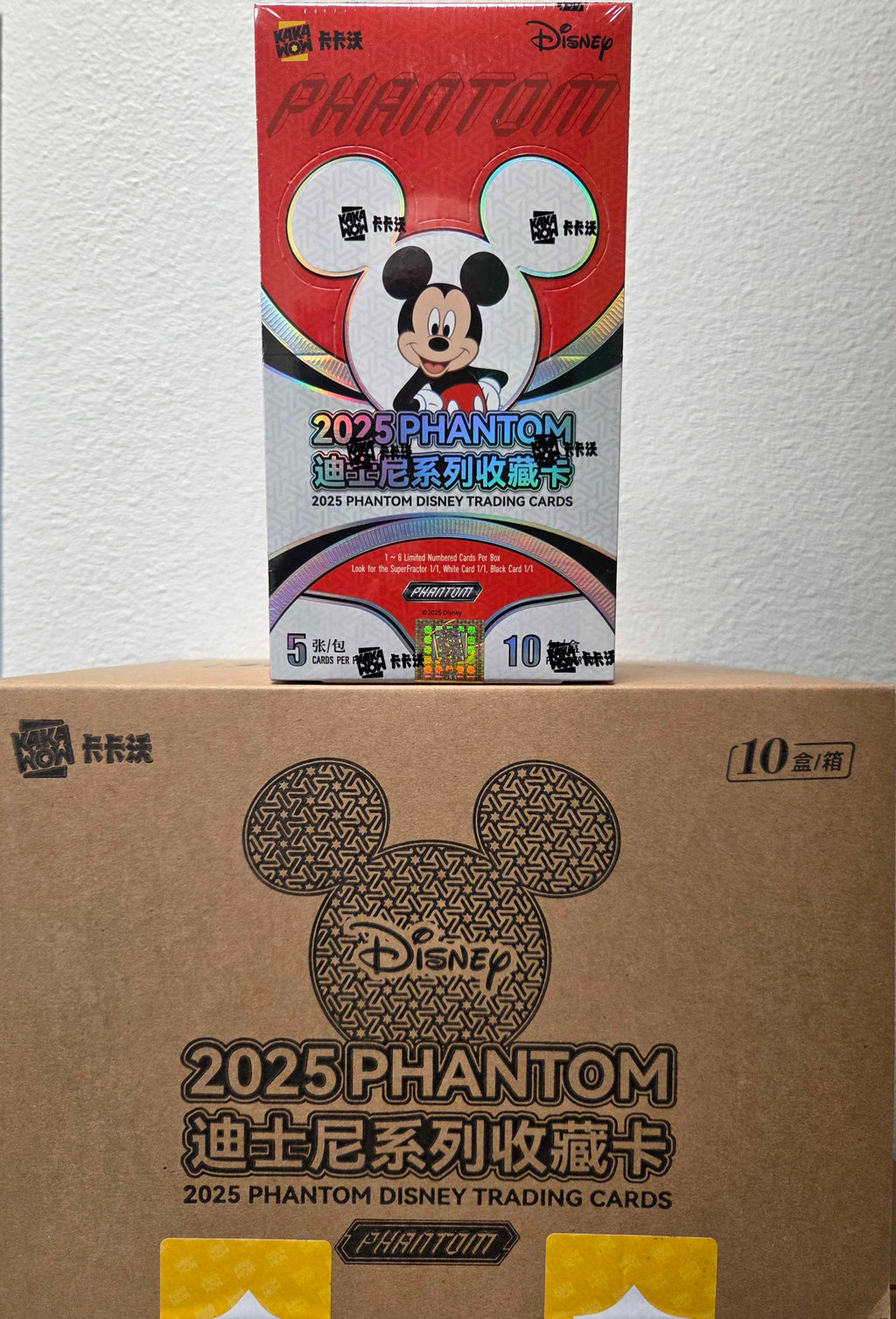 DISNEY PYC BREAK 010 2025 Kakawow Disney Phantom 10 box