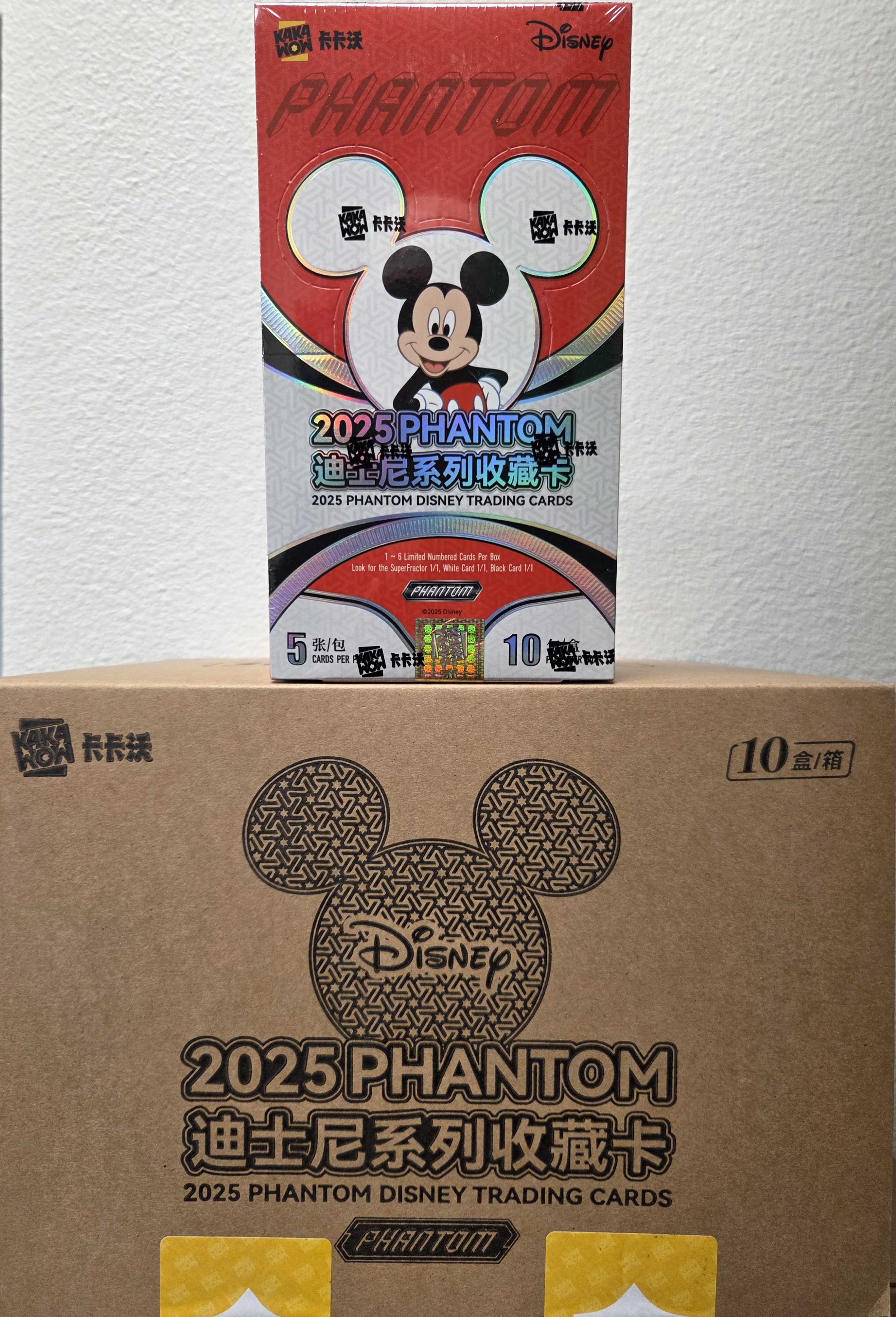 DISNEY PYC BREAK 010 2025 Kakawow Disney Phantom 10 box