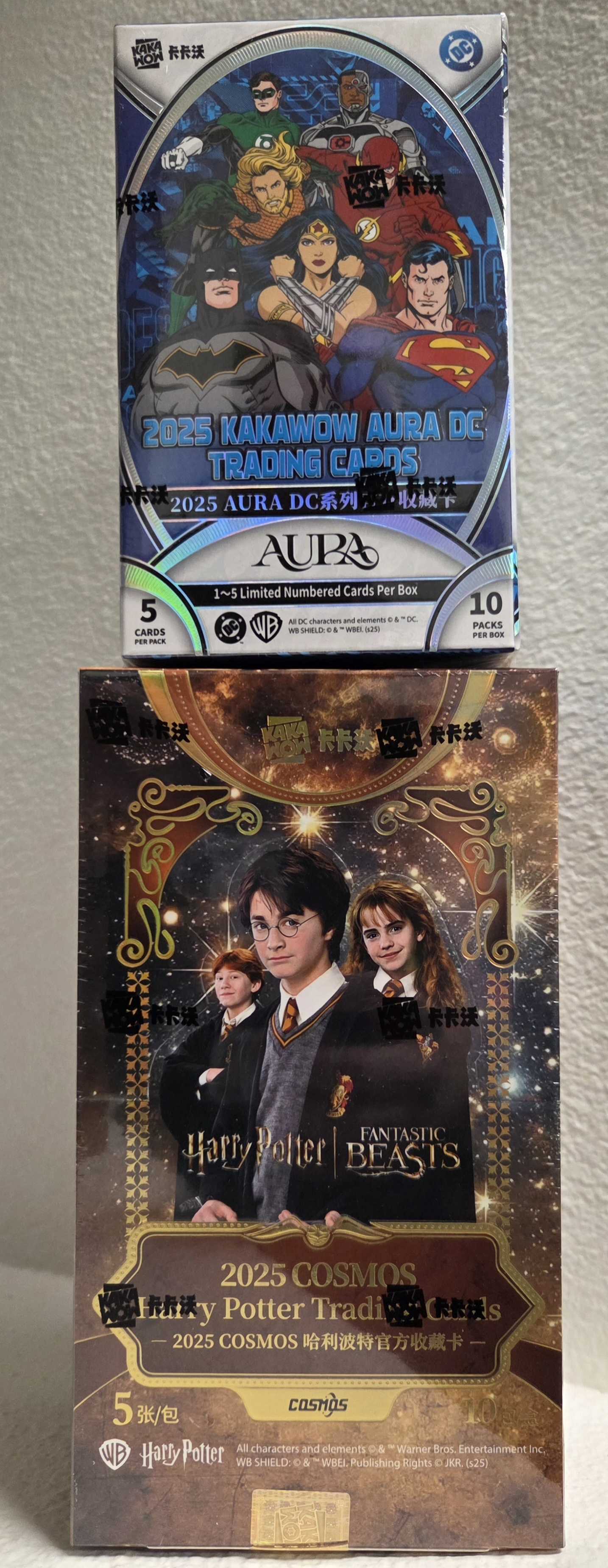 KAKAWOW MIXER PYC BREAK 029 HARRY POTTER COSMOS (5 BOXES) + DC AURA (5 BOXES)