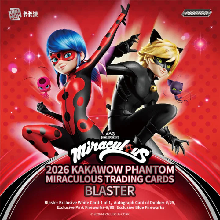 2026 Kakawow Phantom Miraculous Blaster Trading Cards