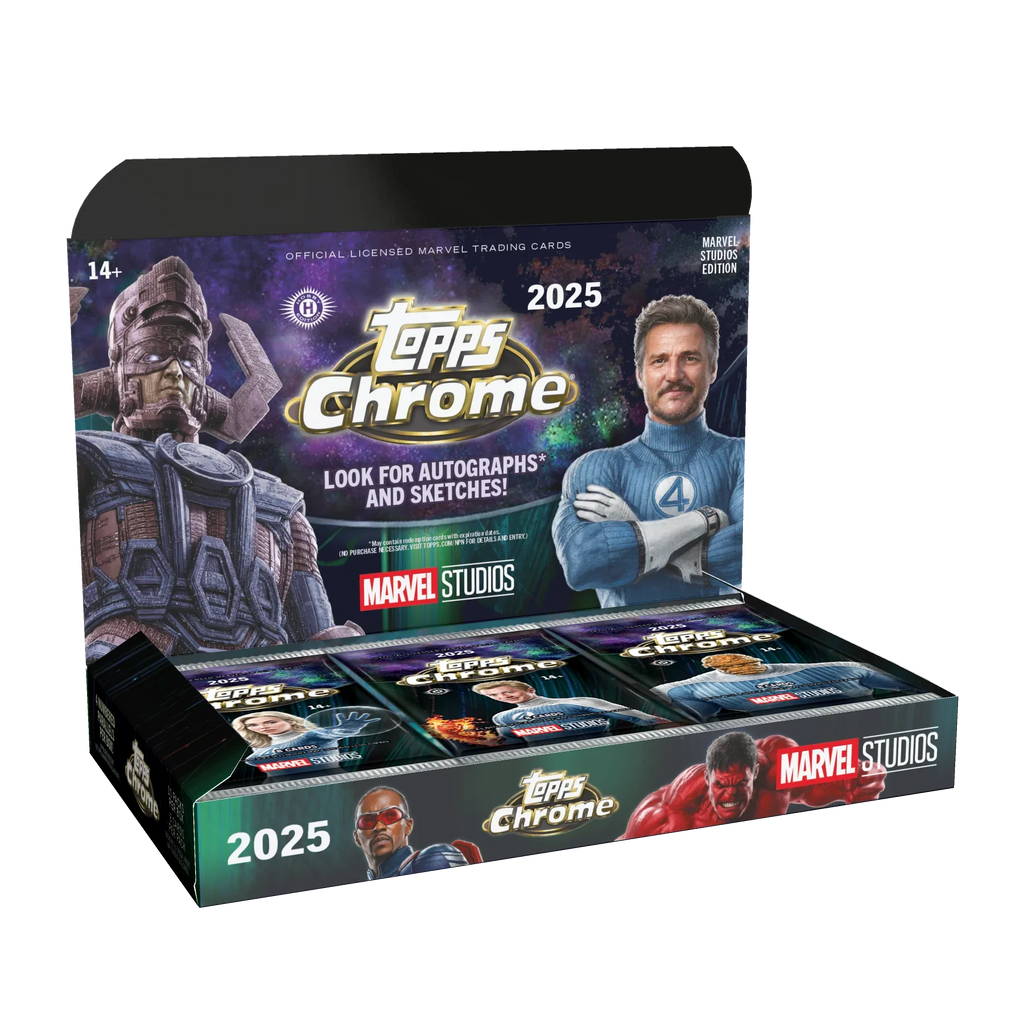 2025 Topps Chrome Marvel Studios Hobby Trading Cards