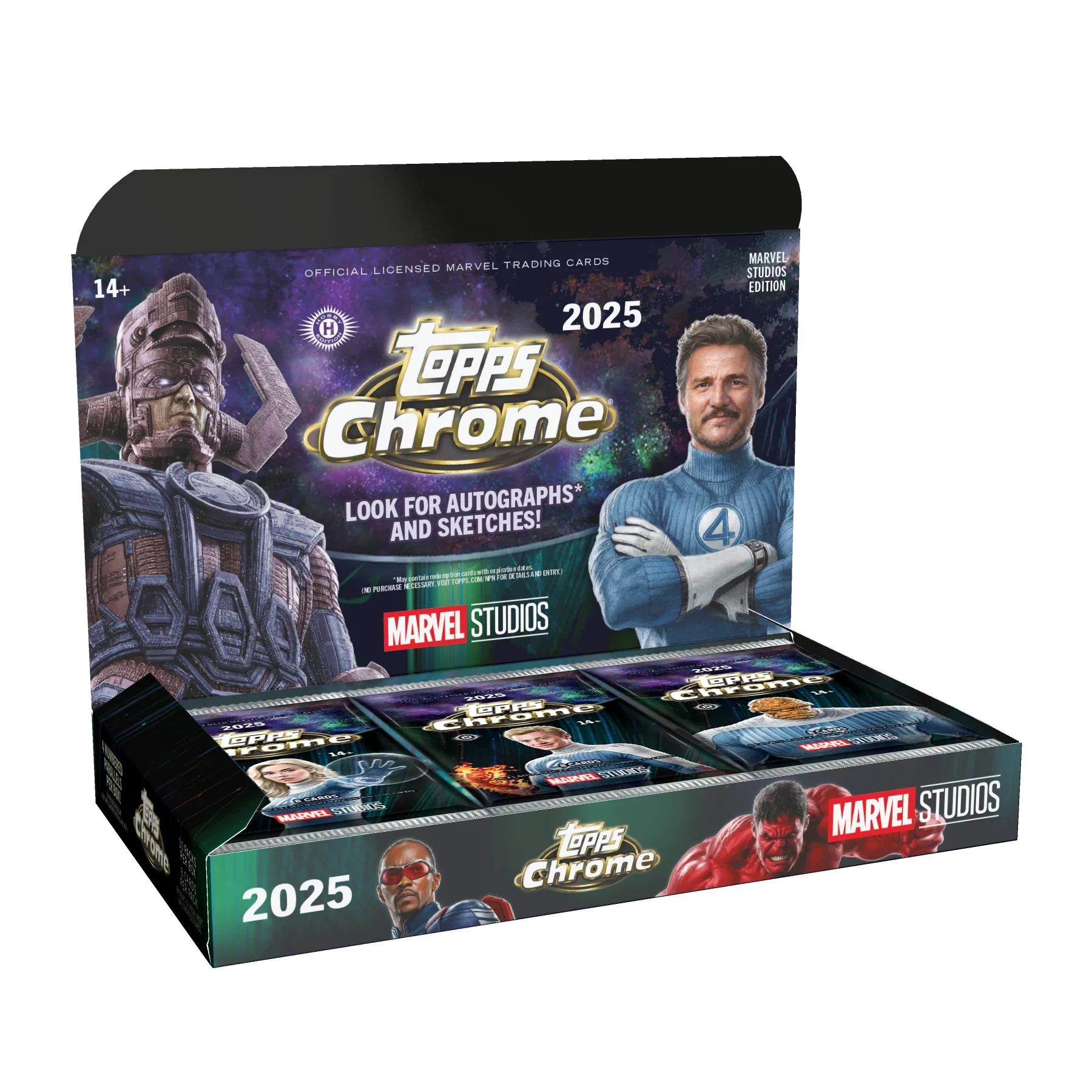 2025 Topps Chrome Marvel Studios Hobby Trading Cards