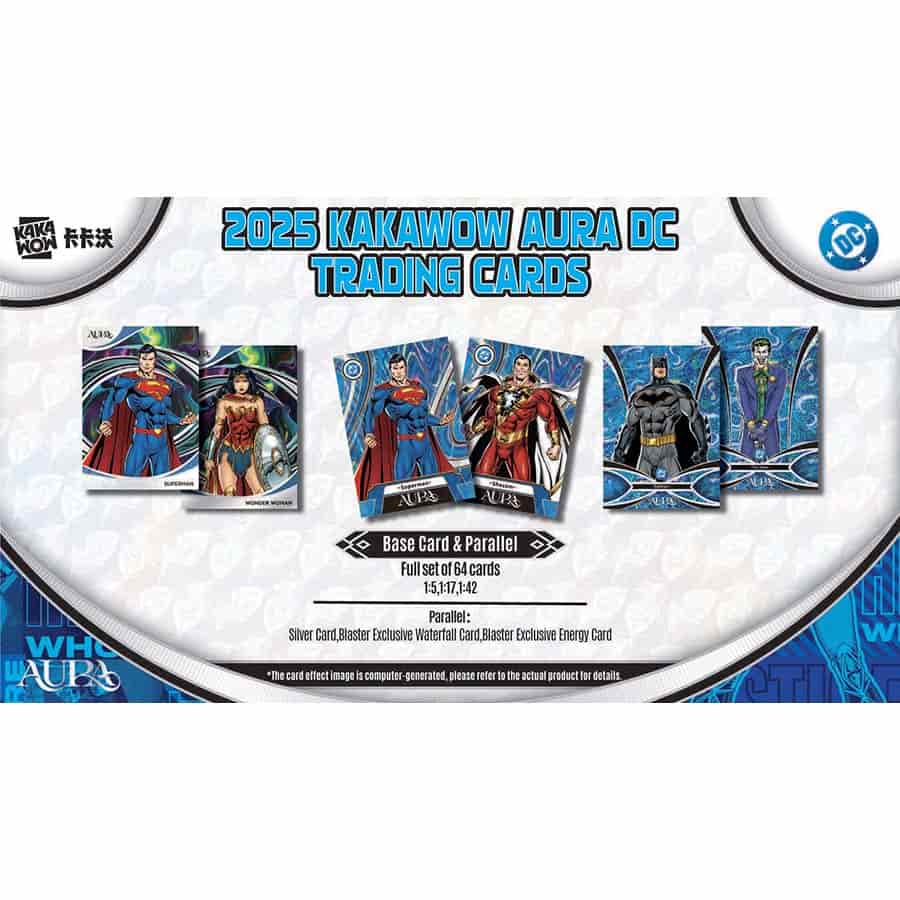 2025 Kakawow DC Aura Blaster Trading Cards