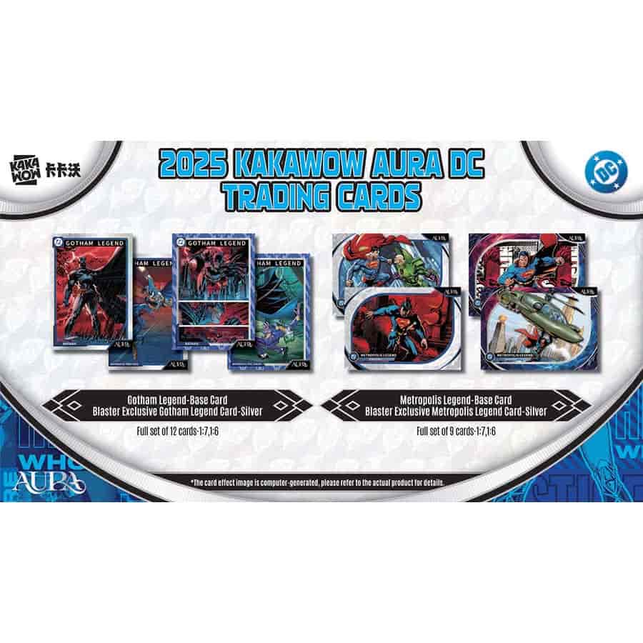 2025 Kakawow DC Aura Blaster Trading Cards