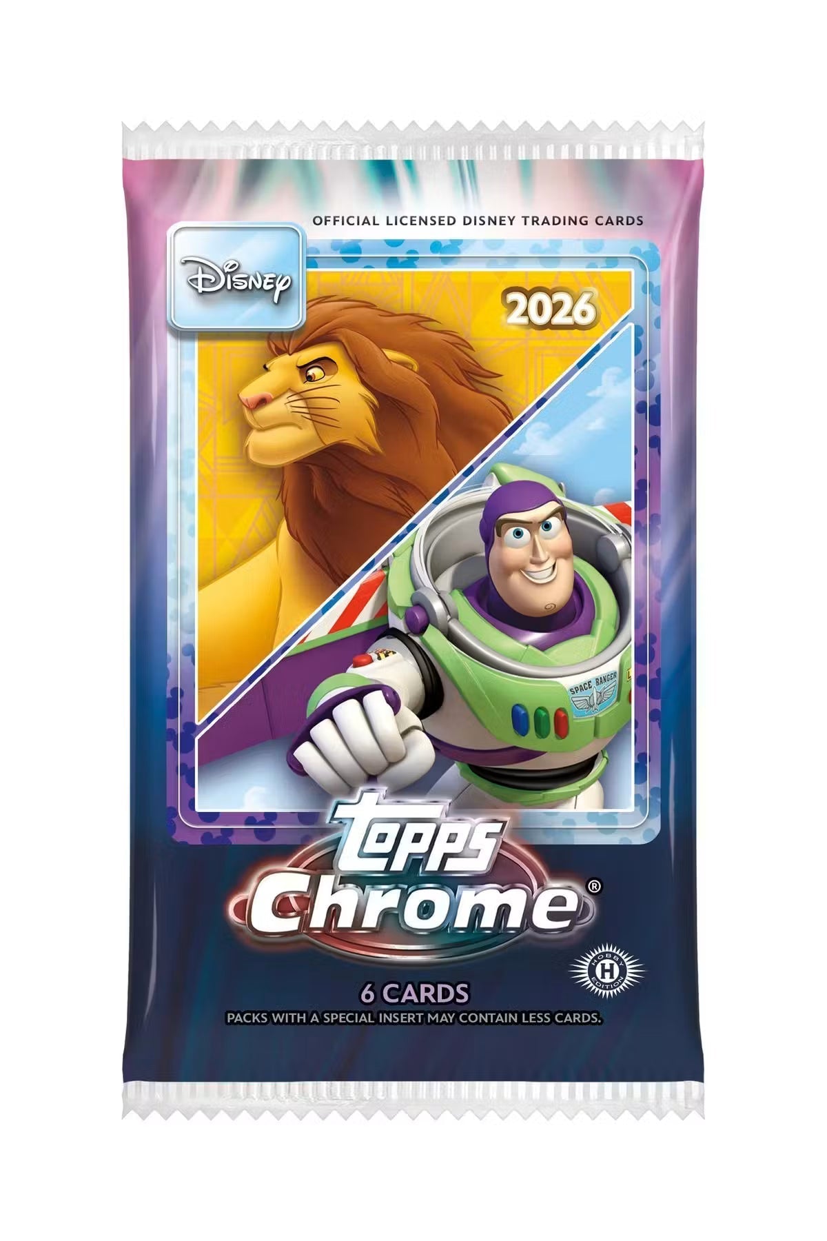 2026 Topps Chrome Disney Hobby Trading Cards
