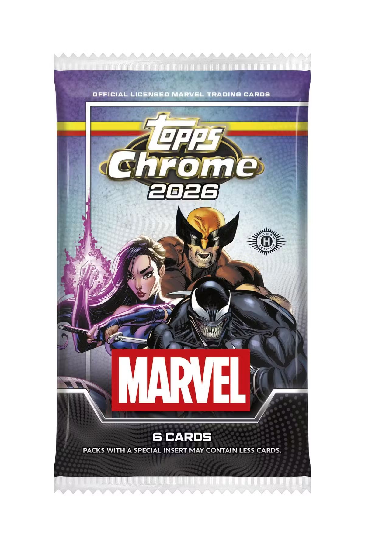 2026 Topps Chrome Marvel Comics Hobby Trading Cards