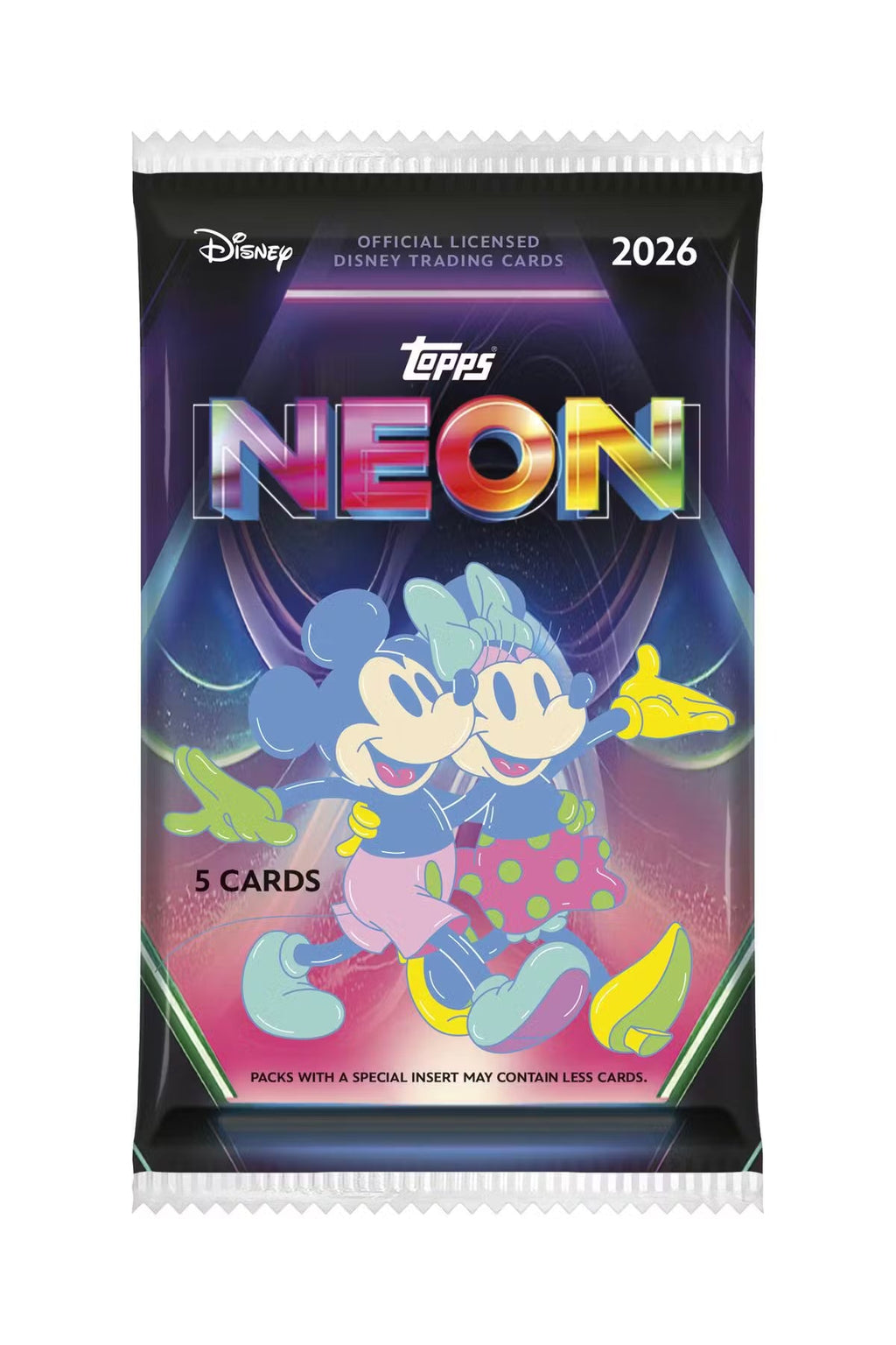 2026 Topps Disney Neon Blaster Trading Cards