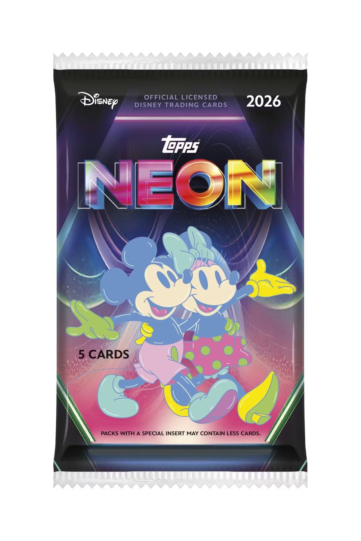 2026 Topps Disney Neon Blaster Trading Cards