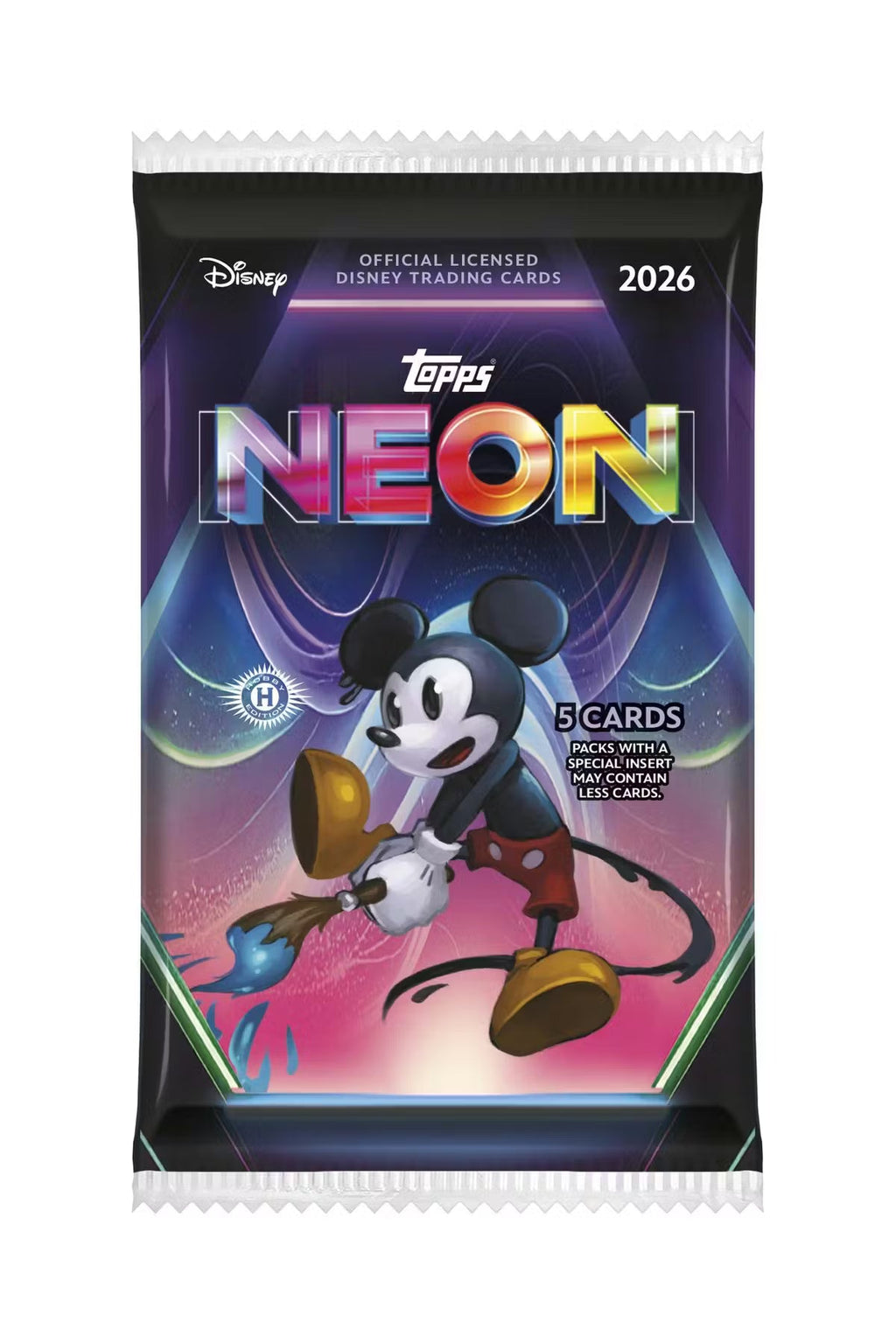2026 Topps Disney Neon Hobby Trading Cards