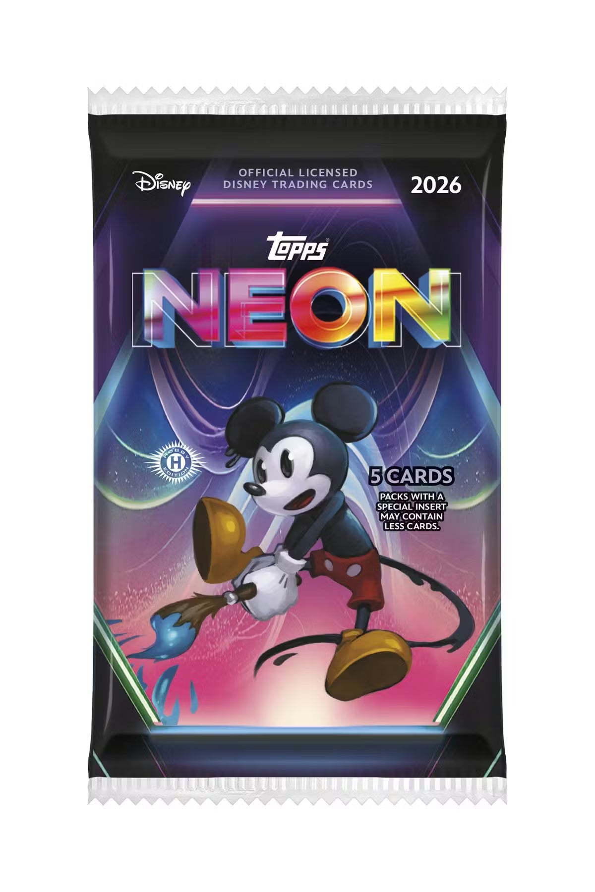 2026 Topps Disney Neon Hobby Trading Cards