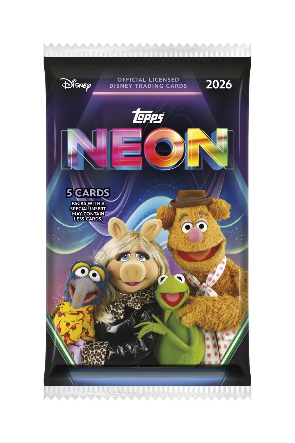 2026 Topps Disney Neon Mega Trading Cards