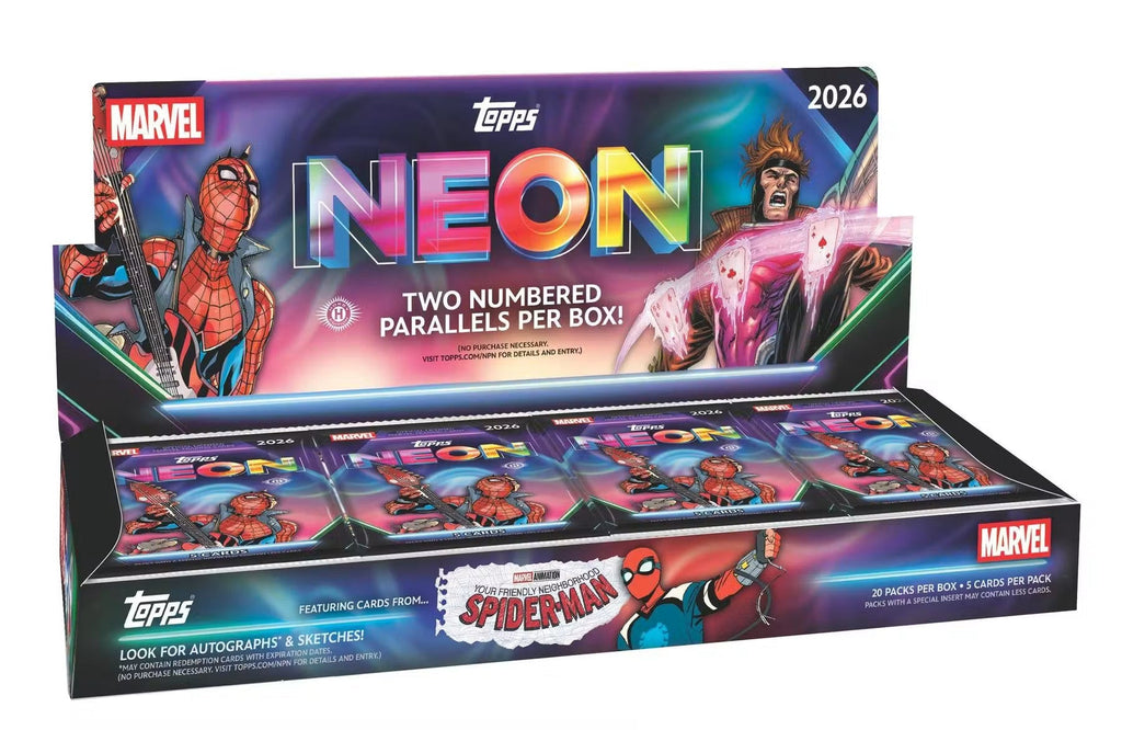 2026 Topps Marvel Neon Hobby Trading Cards LV