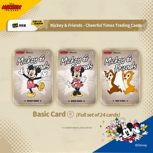Kakawow HotBox Mickey and Friends Cheerful Times Trading Cards