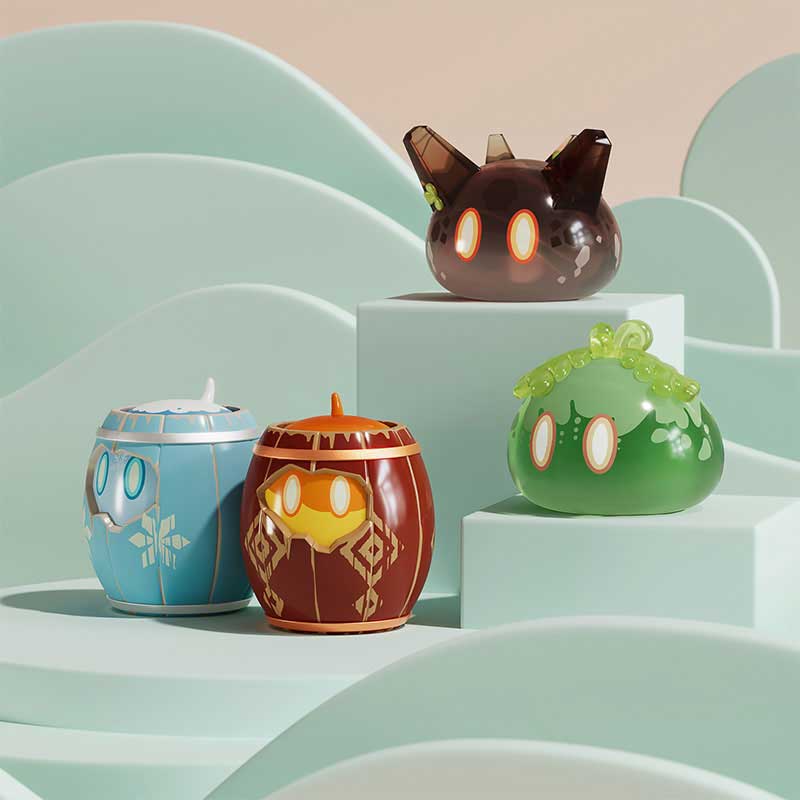 Hey Dolls Genshin Impact Slime Series Mini Slime Blind Bag Figurines