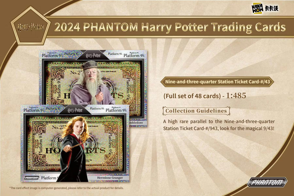 2024 Kakawow Phantom Harry Potter Hobby Trading Cards LV