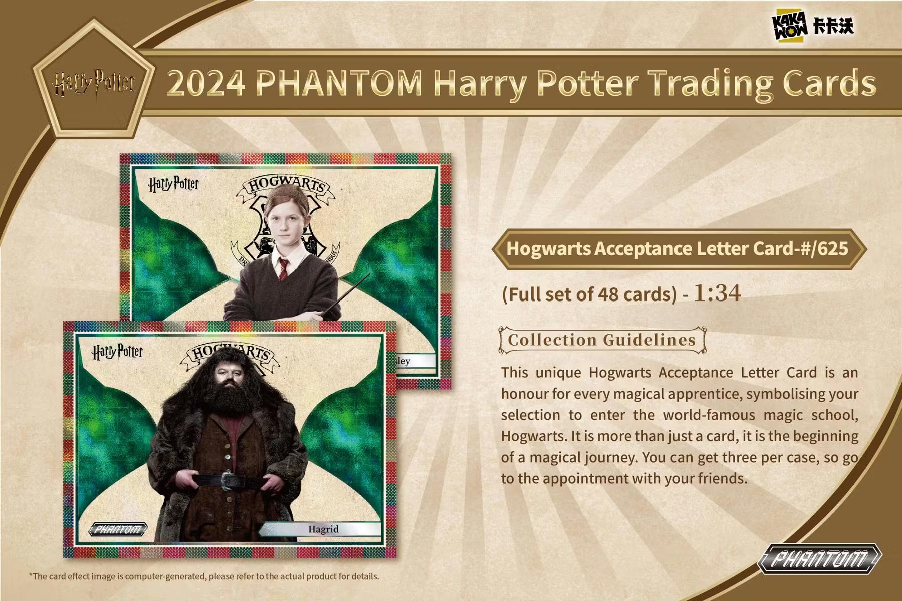 2024 Kakawow Phantom Harry Potter Hobby Trading Cards LV