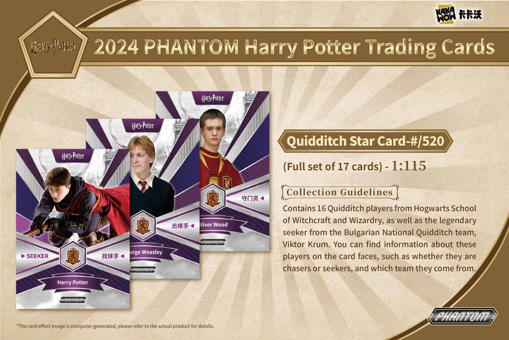 2024 Kakawow Phantom Harry Potter Hobby Trading Cards LV