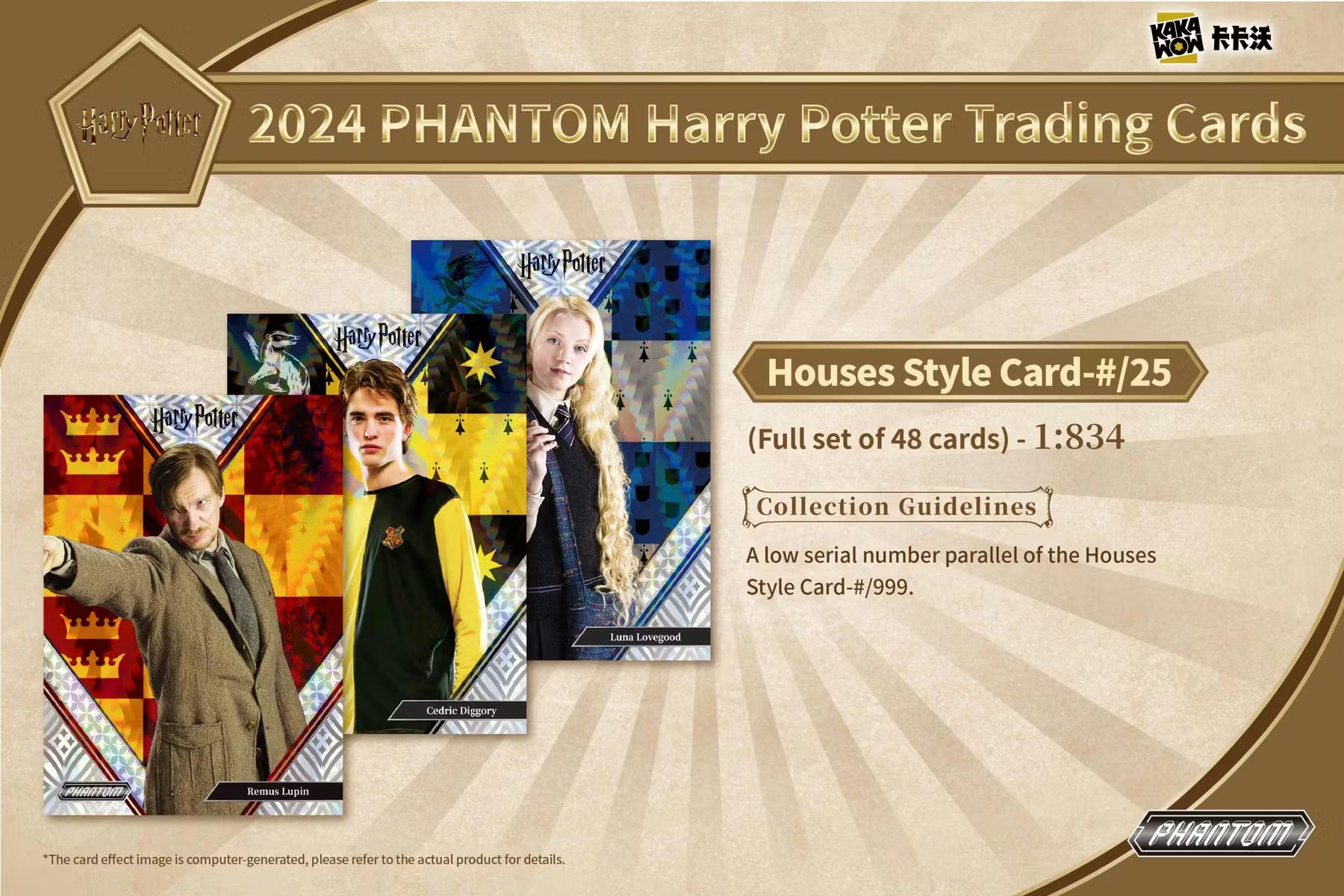 2024 Kakawow Phantom Harry Potter Hobby Trading Cards LV