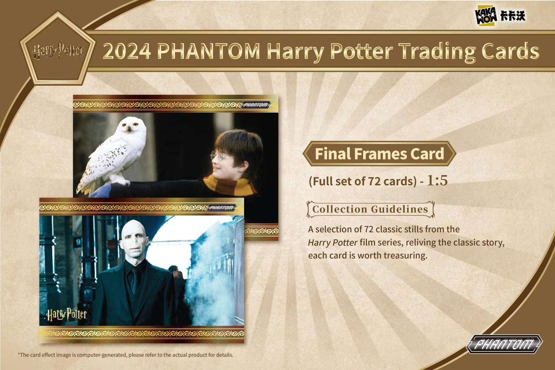 2024 Kakawow Phantom Harry Potter Hobby Trading Cards LV