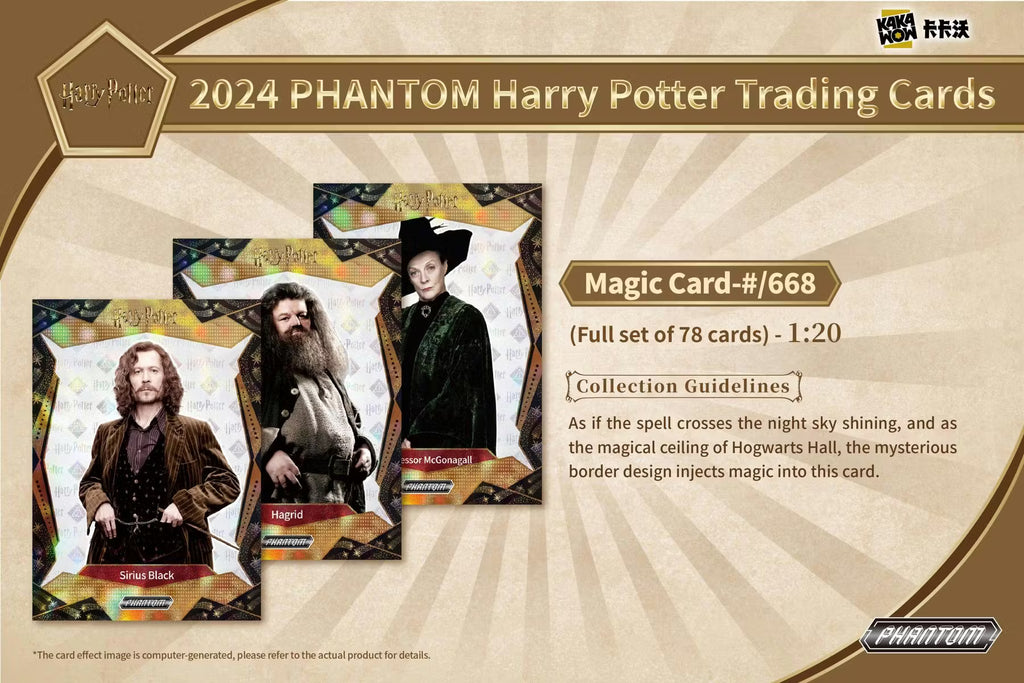 2024 Kakawow Phantom Harry Potter Hobby Trading Cards LV