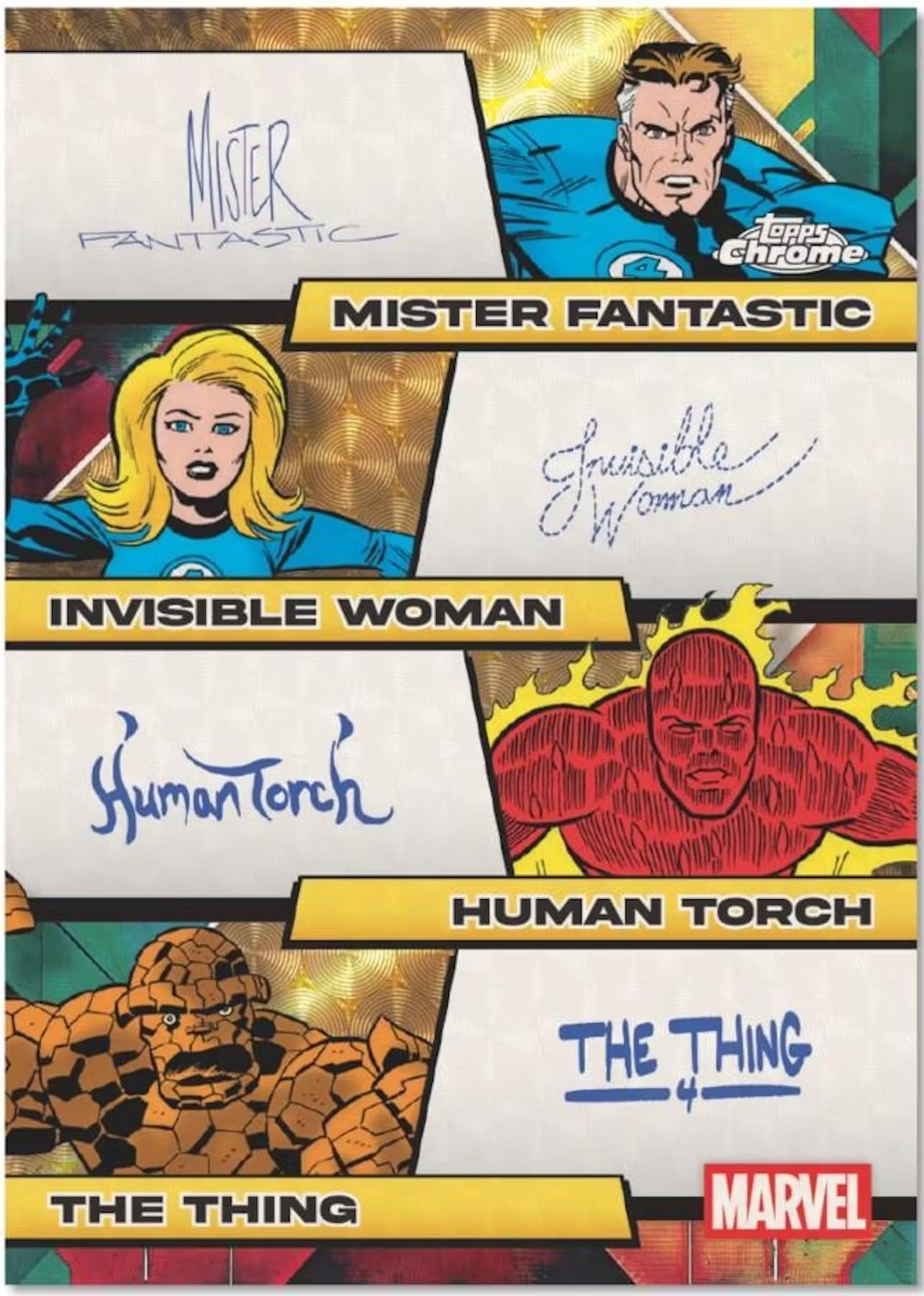 2025 Topps Chrome Marvel Blaster Trading Cards