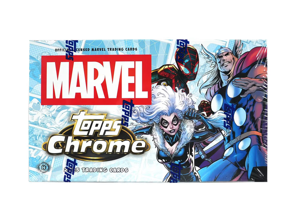 2025 Topps Chrome Marvel Hobby Trading Cards