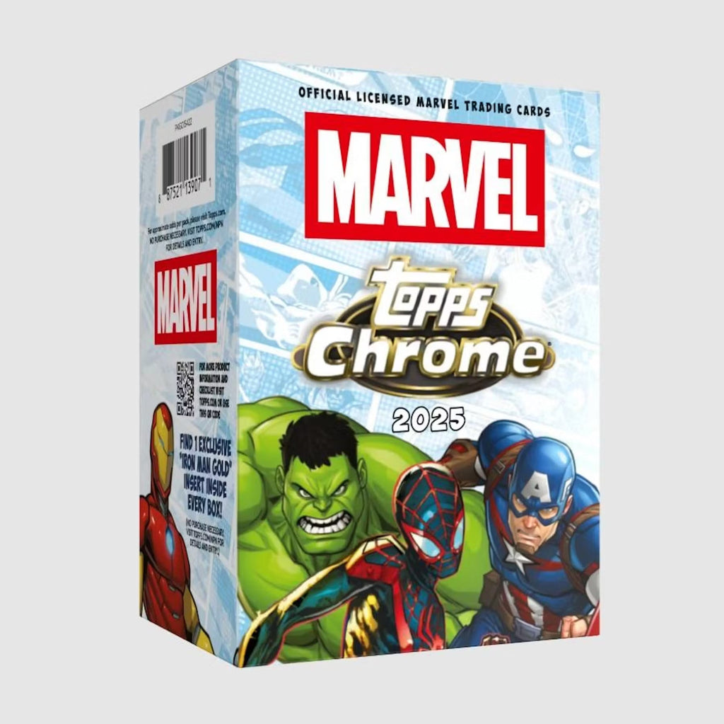 2025 Topps Chrome Marvel Blaster Trading Cards