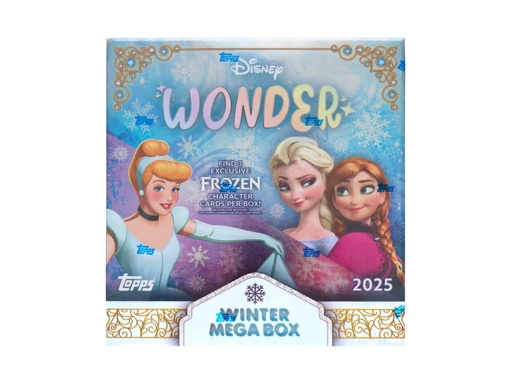 2025 Topps Disney Wonder Winter Mega Trading Cards