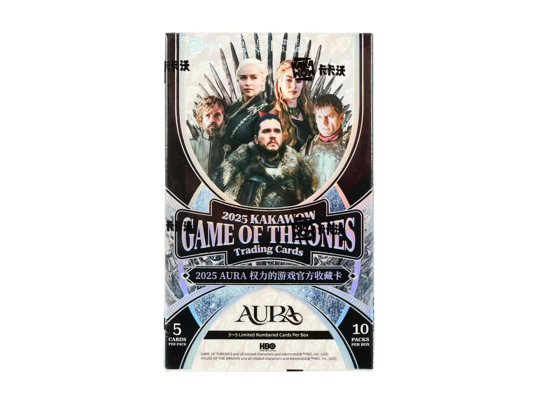 2025 Kakawow Aura Game of Thrones Trading Cards