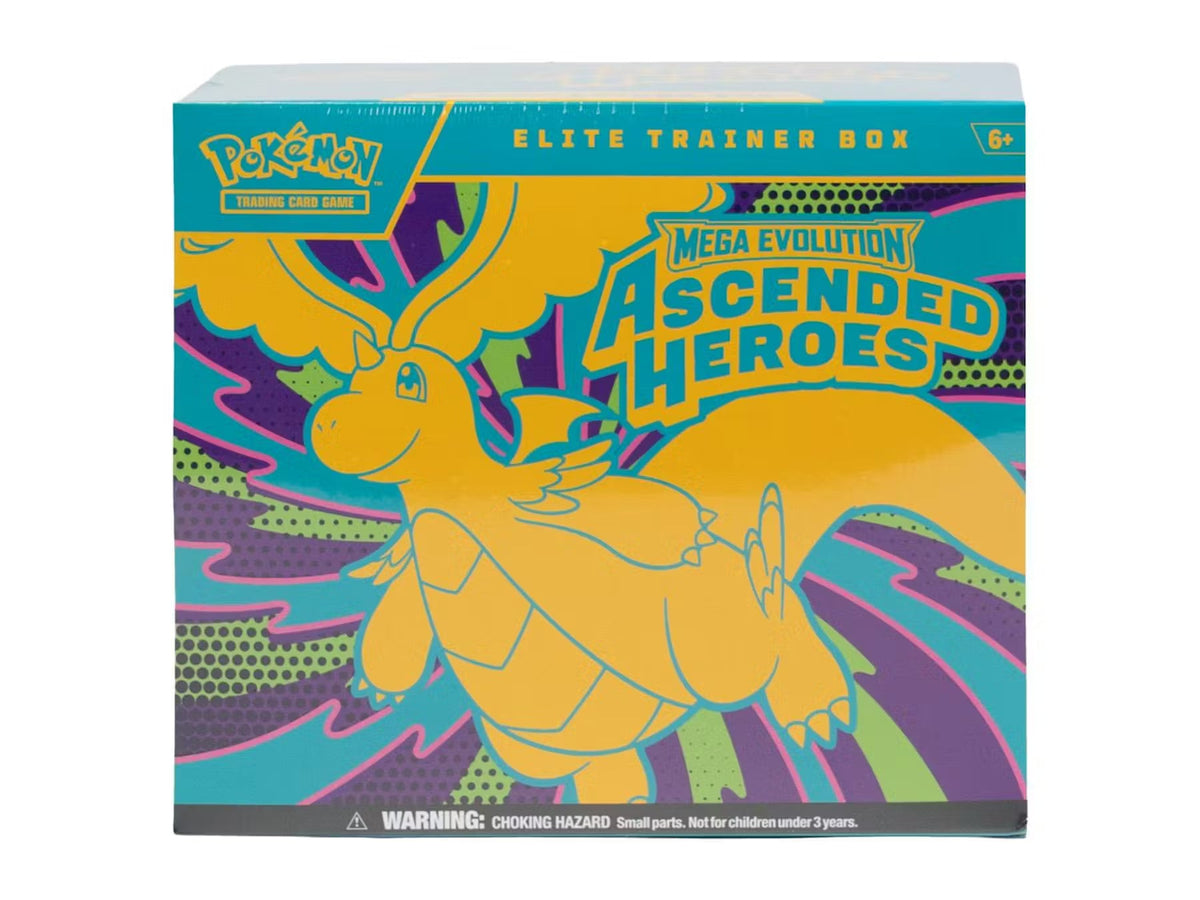 Pokemon Mega Evolution Ascended Heroes Elite Trainer Box Trading Cards
