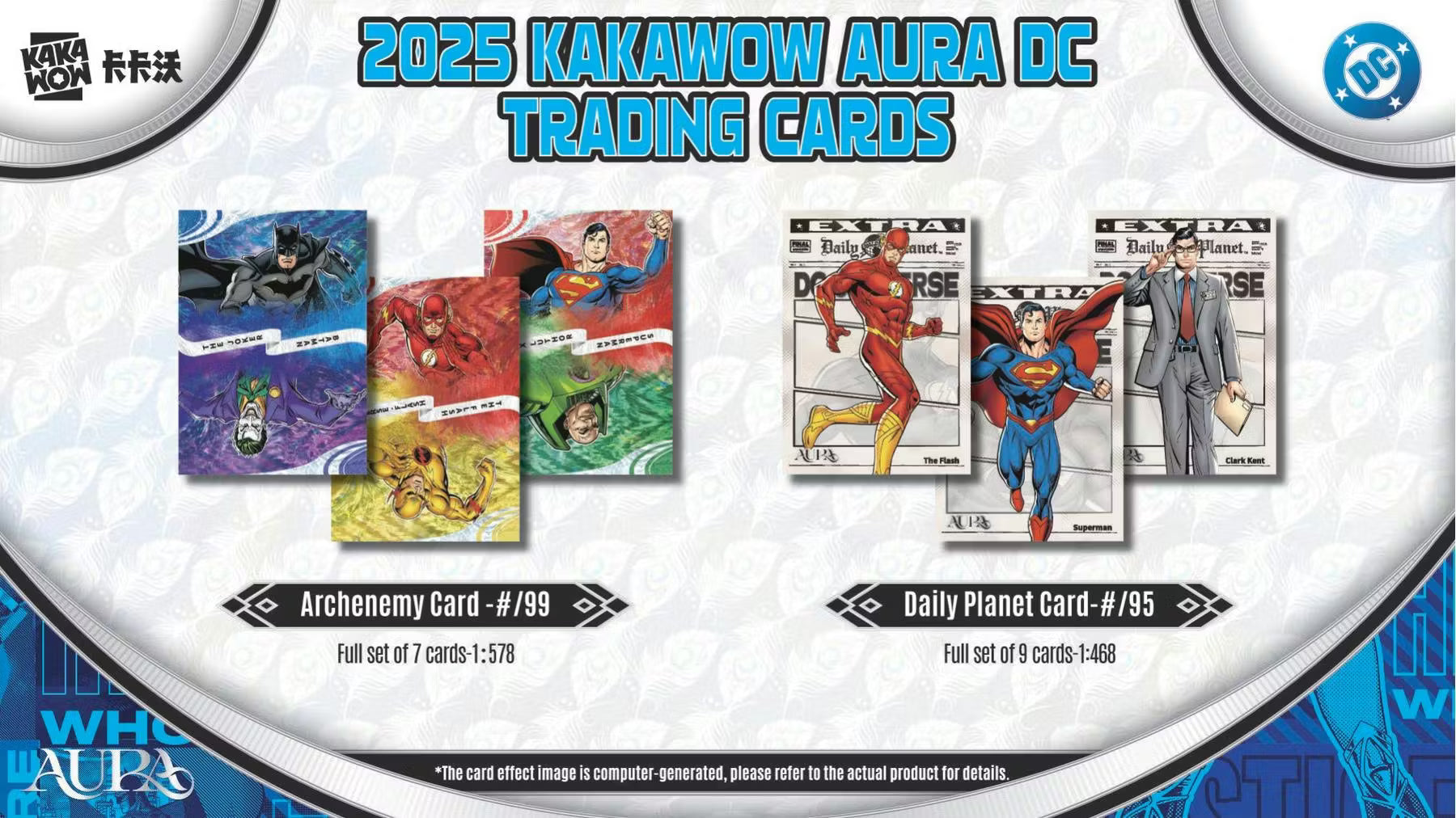 2025 Kakawow DC Aura Hobby Trading Cards