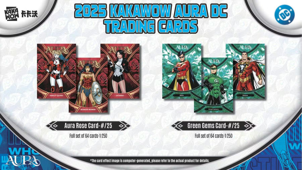 2025 Kakawow DC Aura Hobby Trading Cards