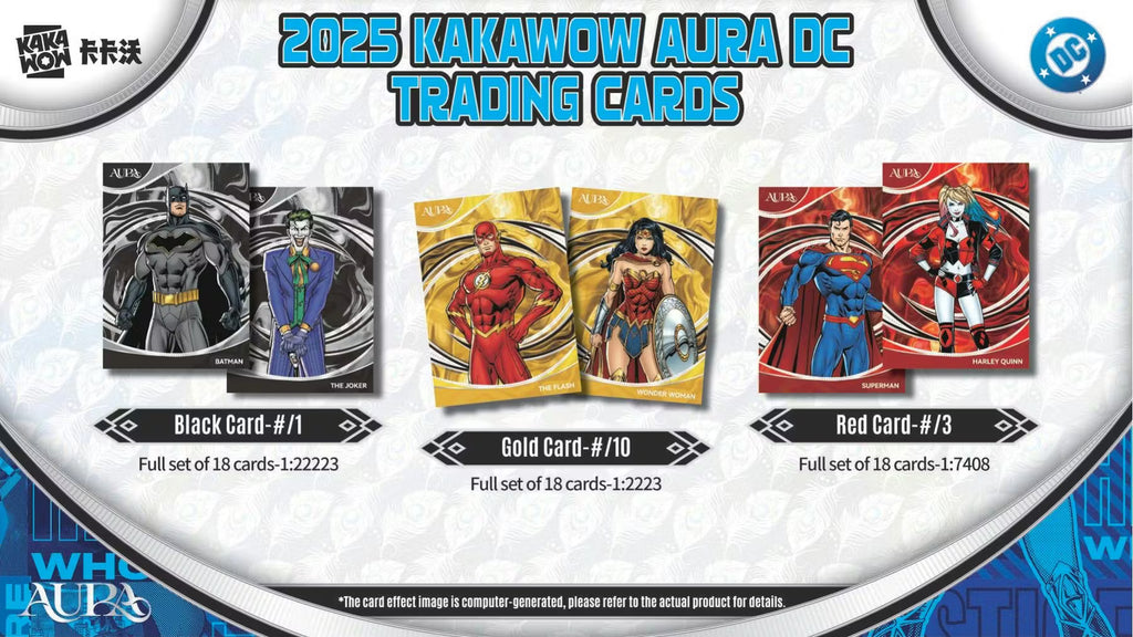 2025 Kakawow DC Aura Hobby Trading Cards