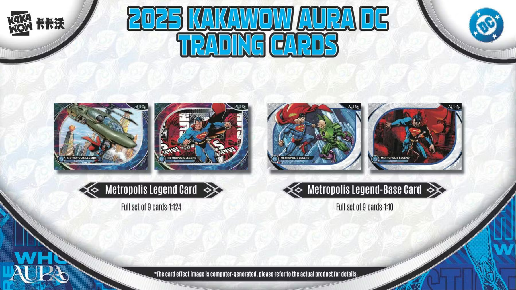2025 Kakawow DC Aura Hobby Trading Cards