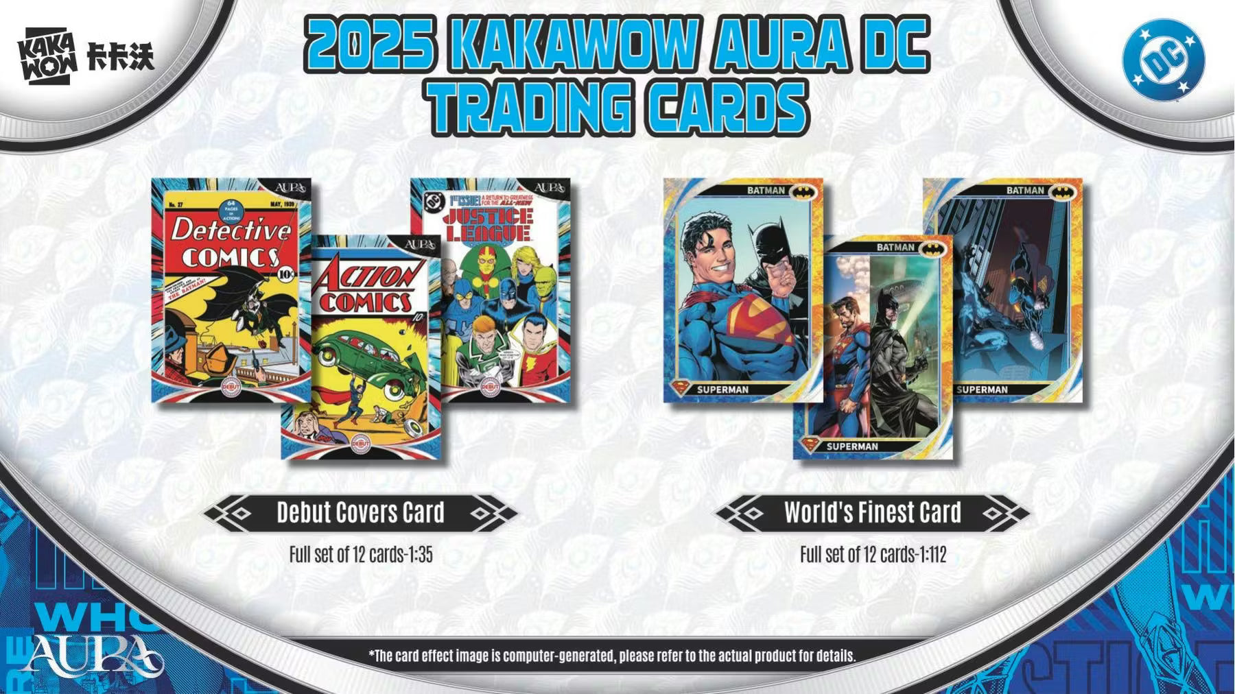 2025 Kakawow DC Aura Hobby Trading Cards