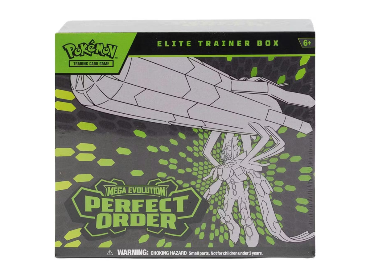 Pokemon Mega Evolution Perfect Order Elite Trainer Box Trading Cards