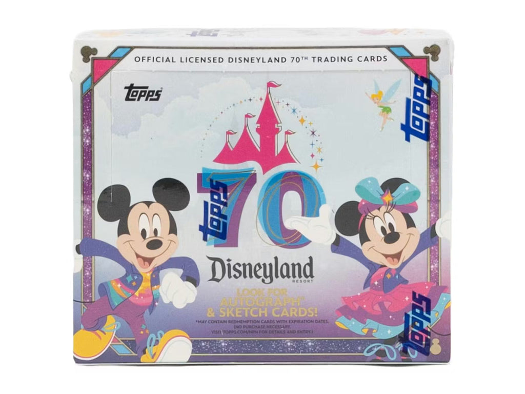 2025 Topps Disneyland 70th Anniversary Hobby Trading Cards LV