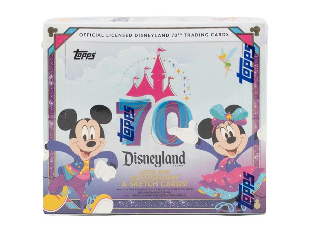 2025 Topps Disneyland 70th Anniversary Hobby Trading Cards LV